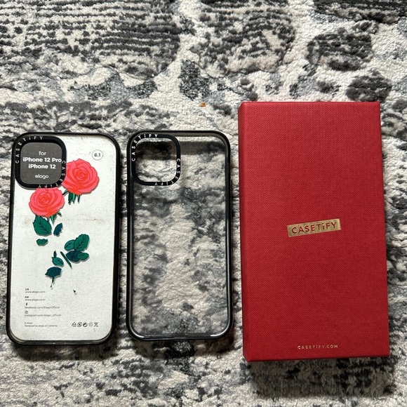 Iphone 12 Pro casetify clear case x2 - Picture 4 of 4